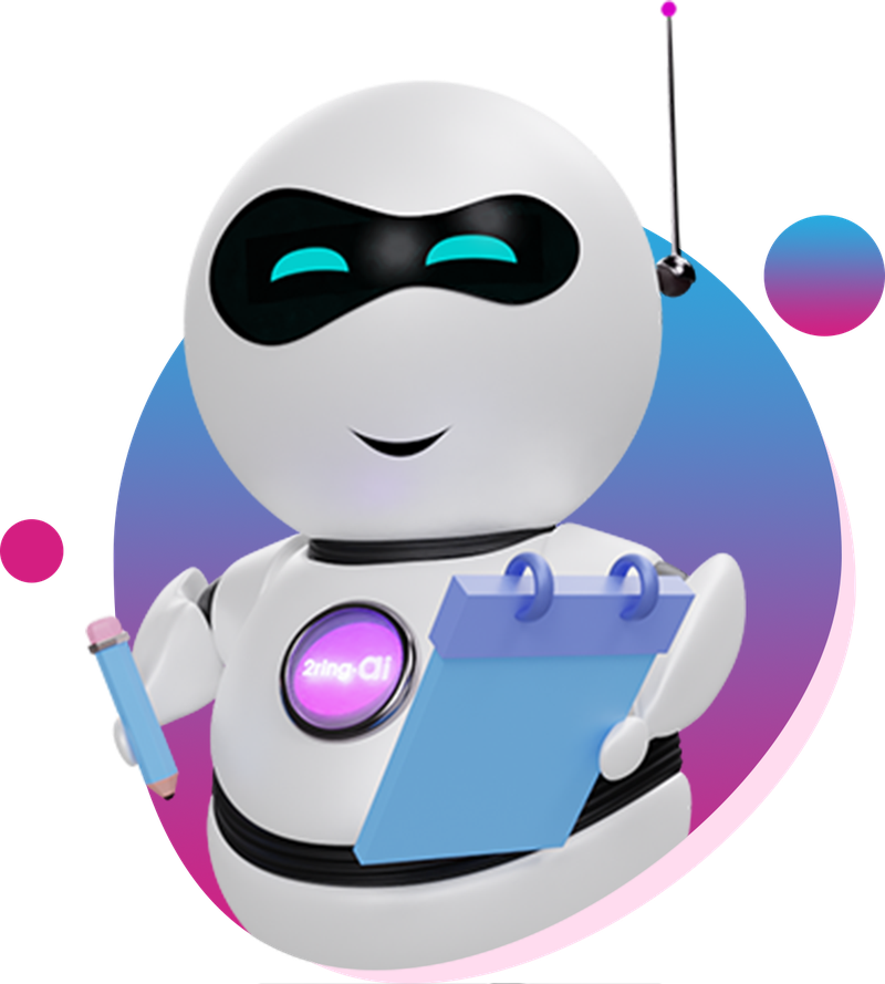 AI Robot with clipboard