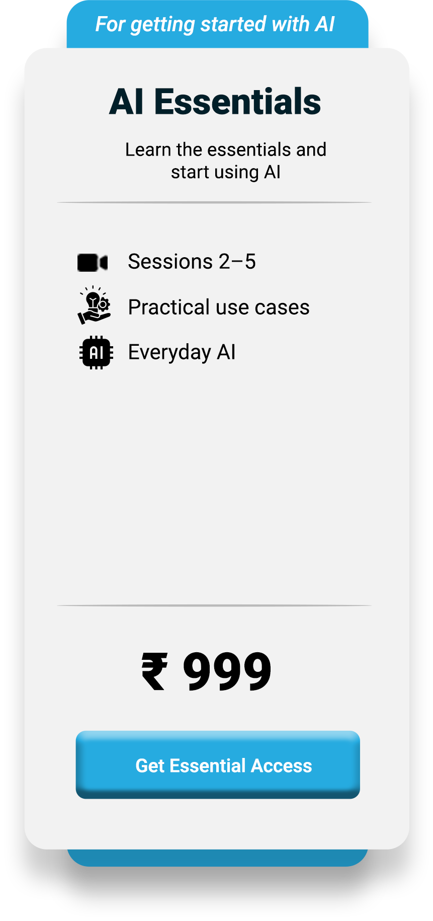 AI Essentials - ₹999