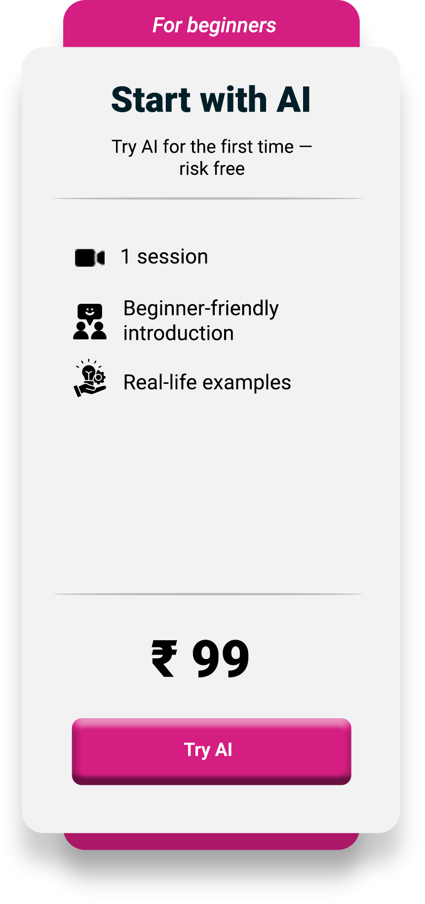 Start with AI - ₹9