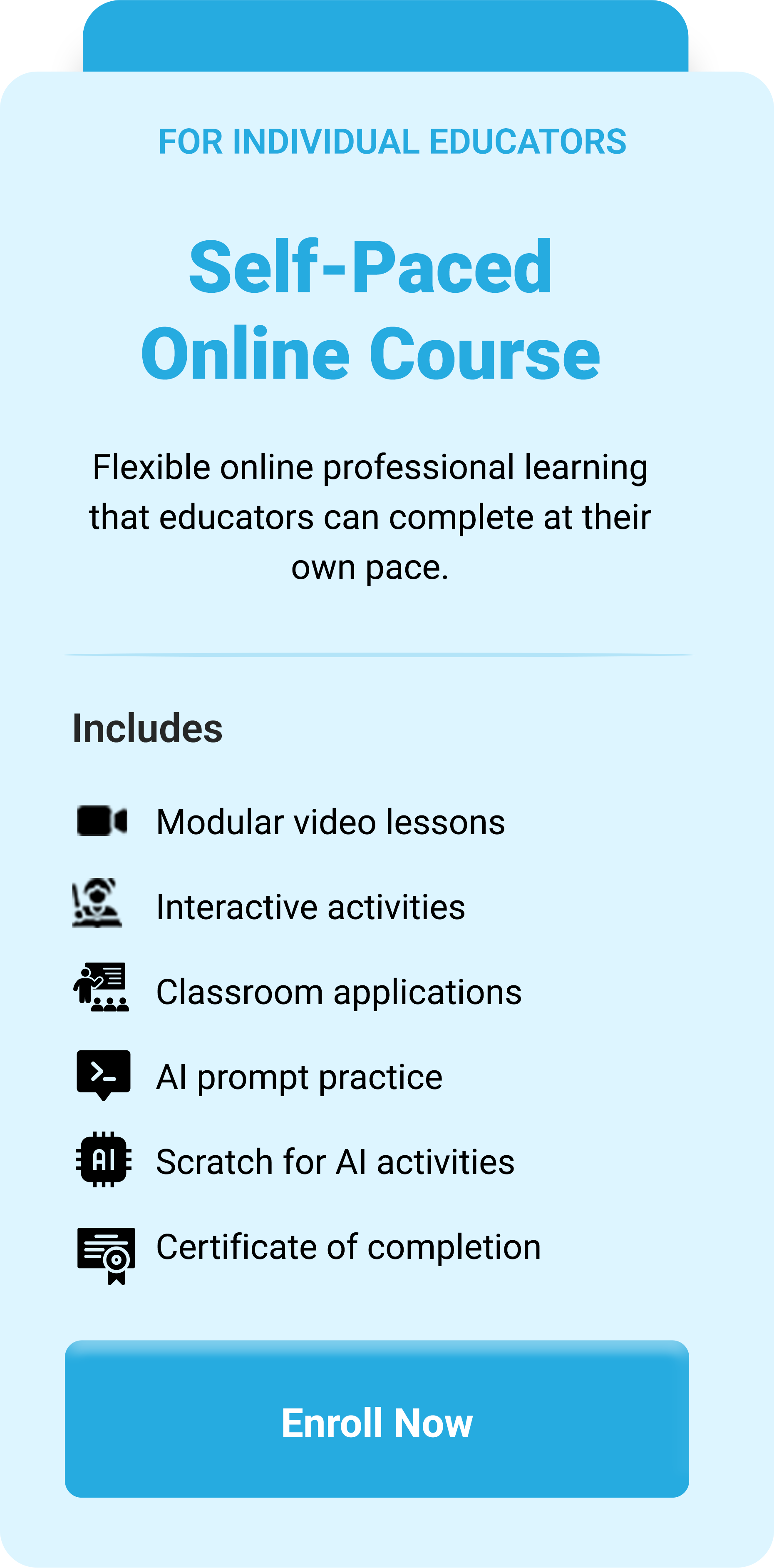 Self-Paced Online Course