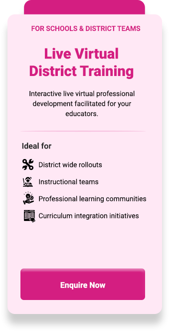 Live Virtual District Training