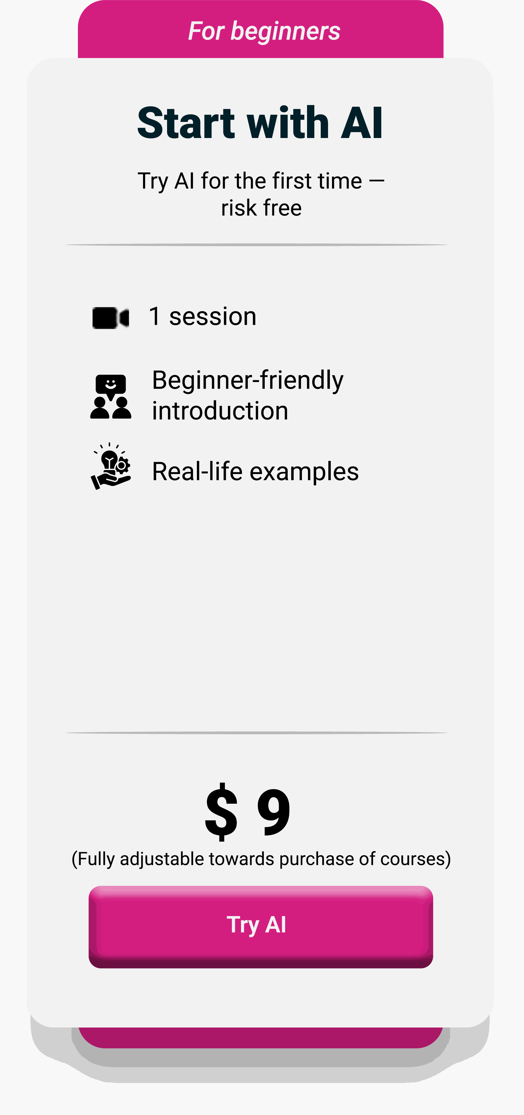 Start with AI