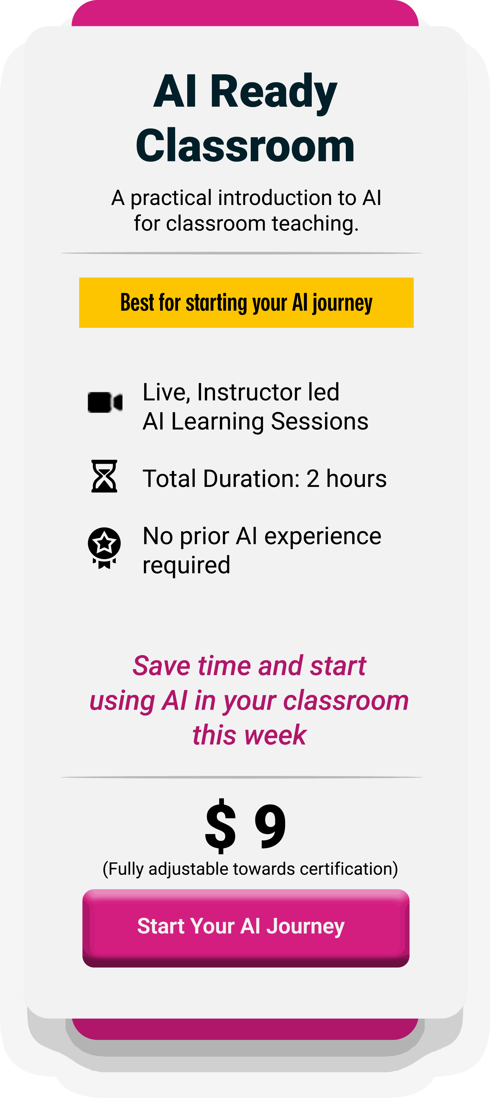 AI Ready Classroom
