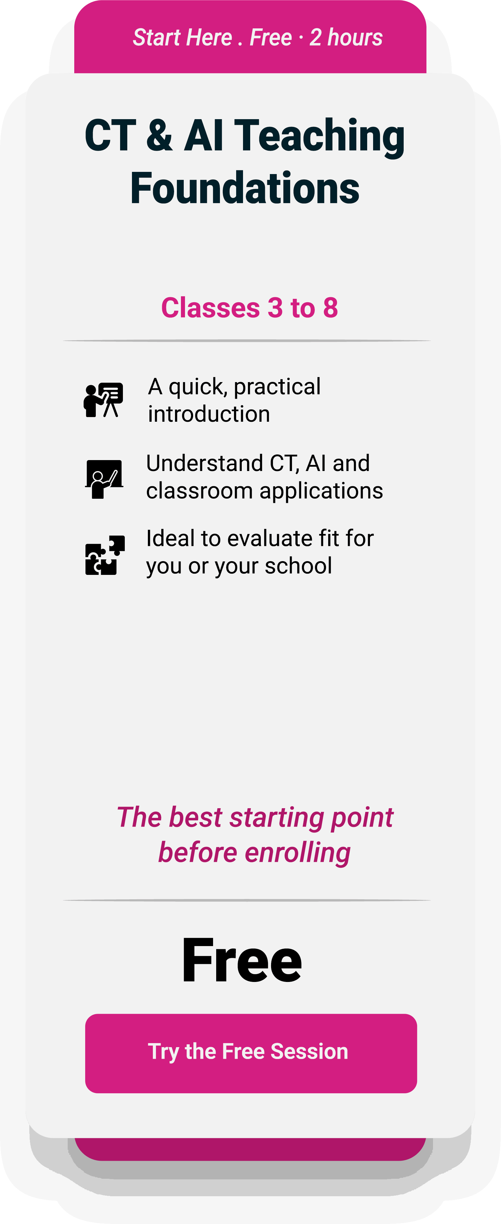 CT & AI Teaching Foundations